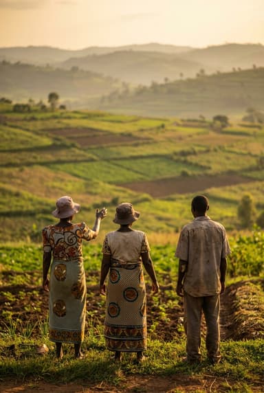 Farmers in the field